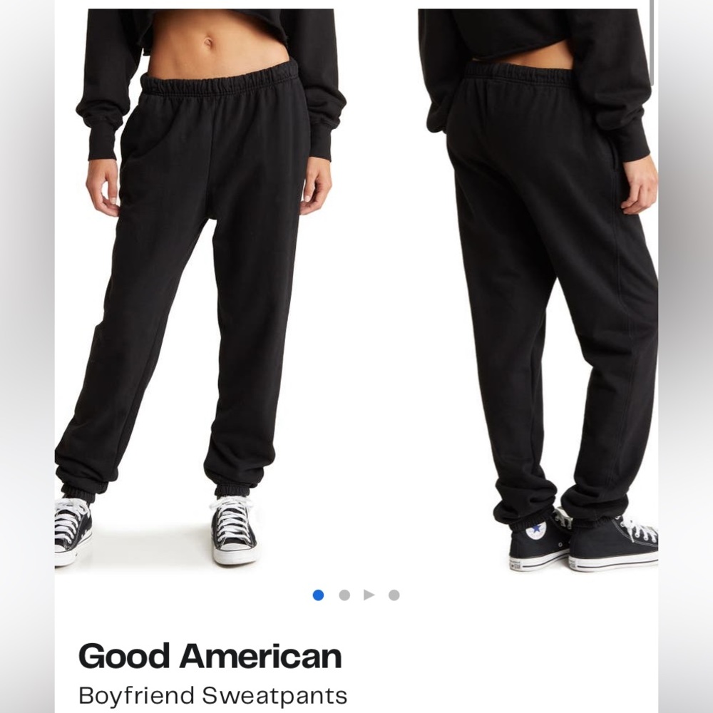Good American Boyfriend Sweatpants